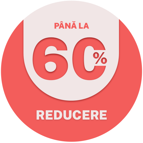 promotii cu pana 60% reducere